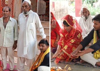 मुस्लिम पिता ने हिंदू युवक को बनाया दामाद, मंदिर में सात फेरे लेकर विदा हुई बेटी… शादी के बाद कही ये बात, Video