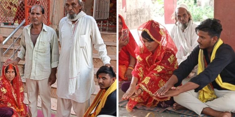 मुस्लिम पिता ने हिंदू युवक को बनाया दामाद, मंदिर में सात फेरे लेकर विदा हुई बेटी… शादी के बाद कही ये बात, Video