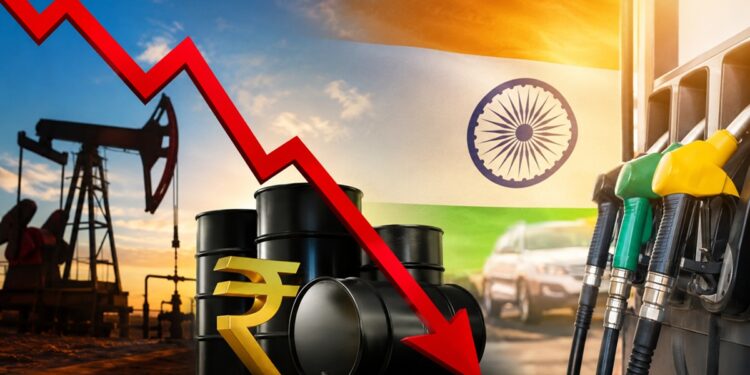 Crude Oil की कीमतों में भारी गिरावट, क्या भारत में ₹10 तक सस्ता होगा पेट्रोल-डीजल? जनता को और क्या-क्या फायदे? | Crude Oil Price Down petrol diesel price cut what indi benefits 5 key highlights crude oil fall june 2026
