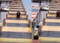 Viral: वाटर स्लाइड पर मस्ती कर रही लड़की के साथ हुआ ऐसा हादसा, वीडियो देख नहीं रुकेगी हंसी