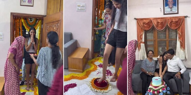साढ़े 3 साल बाद घर लौटी बेटी, परिवार ने किया ऐसा स्वागत, वीडियो देख भावुक हुए लोग