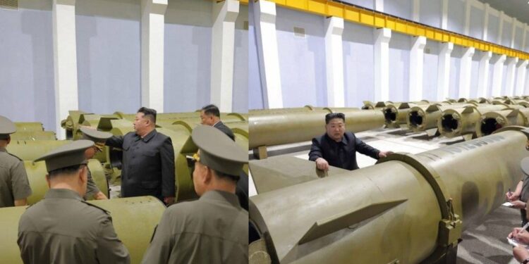 Kim Jong Un ने पहली बार दिखाई अपनी ‘सीक्रेट’ मिसाइल फैक्ट्री! तस्वीरें देखकर कांप उठे अमेरिका-जापान | kim jong un secret missile factory visit north korea weapon production increase us Japan threat
