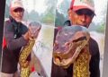 रूह कंपा देगा ये Video; जब मछुआरे के जाल में फंसा इंसानों को निगलने वाला विशालकाय सांप!