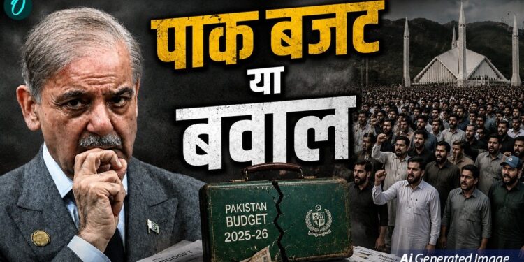 Pakistan Budget 2026: शहबाज की गजब बेइज्जती, बजट पेश होते ही भड़के कर्मचारी, अंदर चला भाषण-बाहर चली लाठी-Video | pakistan-budget-2026-government-employees-protest-islamabad-controversy-news-hindi