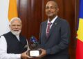 PM Modi Seychelles Visit: पीएम मोदी को एक और बड़ा अवार्ड, सेशेल्स ने ‘सर्वोच्च नागरिक सम्मान’ से किया सम्मानित | pm modi awarded seychelles highest civilian award guardian of blue horizon