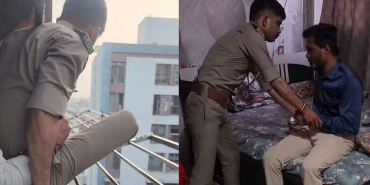 Viral Video: ‘मौत’ के मुंह में फंसे लड़के के लिए देवदूत बना पुलिसवाला, जहर खाने वाले को दी नई जिंदगी