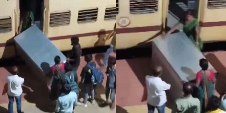 Viral Video: ‘कितने तेजस्वी लोग हैं? इनका बस चले तो हाथी को भी ट्रेन में बैठा दें’, वीडियो देख खूब मौज ले रही पब्लिक