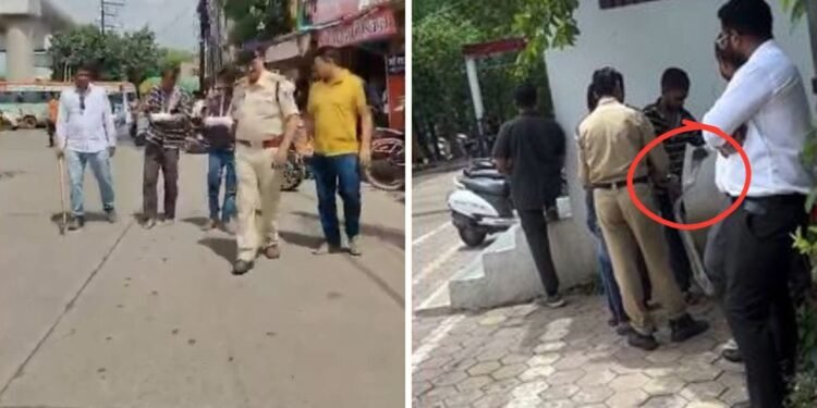 थाने में लंगड़ाए, बाहर निकलते ही उखाड़ फेंका नकली प्लास्टर… इंदौर के वायरल Video से पुलिस पर सवाल