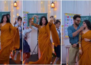 क्लासरूम सेट और दमदार एक्सप्रेशंस में नजर आईं ‘स्कूल की मैडम’, परफॉर्मेंस देख दीवाने हुए लोग