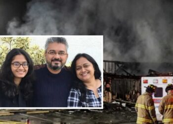 Gujarat family dies in USA: अमेरिका में बड़ा हादसा, गुजरात के एक ही परिवार के 3 लोगों की दर्दनाक मौत | gujarat family in usa hotel fire three demise hitesh suthar worcester massachusetts motel accident nadiad