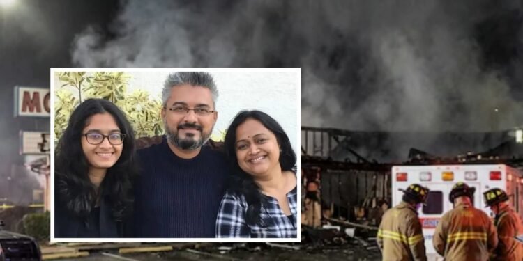 Gujarat family dies in USA: अमेरिका में बड़ा हादसा, गुजरात के एक ही परिवार के 3 लोगों की दर्दनाक मौत | gujarat family in usa hotel fire three demise hitesh suthar worcester massachusetts motel accident nadiad