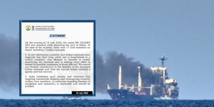 Indian Sailors Killed Ukraine: रूसी मिसाइल हमले में 4 भारतीय की मौत, सरकार ने राजनयिक को किया तलब | indian sailors killed ukraine russian missile attack india summons diplomat