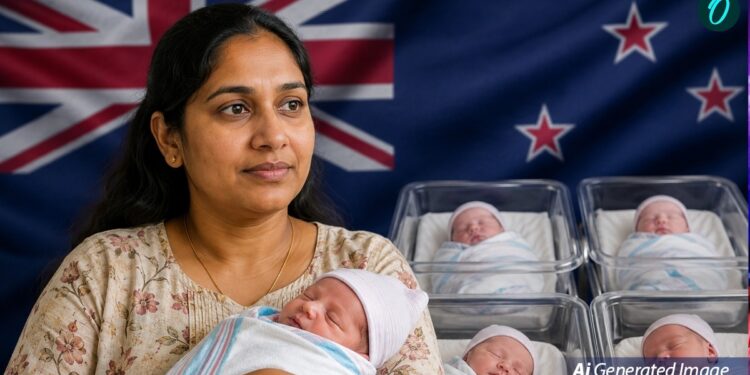 New Zealand में पैदा होने वाला हर आठवे बच्चे का DNA इंडियन, 18 साल में चौगुनी हुई बढ़ोतरी, लेकिन कैसे? | every eighth child born in new Zealand is from Indian mother report world news hindi