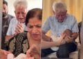 जब भारतीय दादा-दादी ने पहली बार गोद में लिया इंडो-पोलिश पोती को, वायरल हुआ दिल छू लेने वाला वीडियो