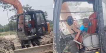 खिलौने नहीं, सीधे JCB चलाता है ये बच्चा…सड़क किनारे रुकी भीड़, जब बच्चे ने थामा पीले-पंजे का लीवर