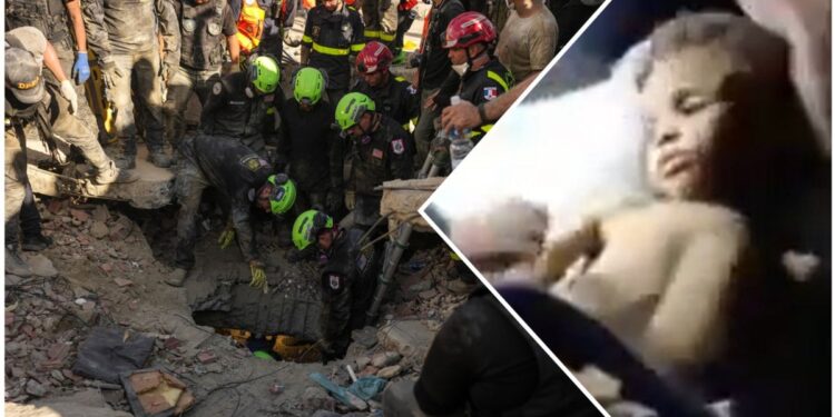 Venezuela Earthquake: ये चमत्कार नहीं तो क्या? भूकंप के 6 दिन बाद मलबे से जिंदा निकला 3 साल का मासूम- Video | venezuela-earthquake-3-year-old-child-rescued-after-6-days-world-news-hindi