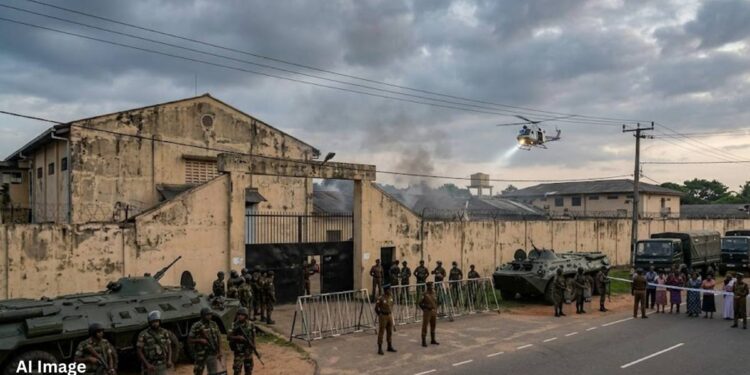 Sri Lanka Jail Riot: श्रीलंका की नेगोम्बो जेल में कैदियों के बीच हिंसक झड़प, 6 अधिकारियों समेत 25 की मौत | sri lanka jail riot negombo prison violence prisoners clash deaths security forces investigation
