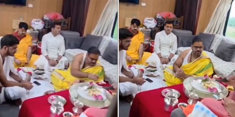 ‘सुहागरात’ के बाद अब चलती ट्रेन में हवन और पूजा-पाठ का वीडियो हुआ वायरल, रेलवे ने बताया क्या है सच