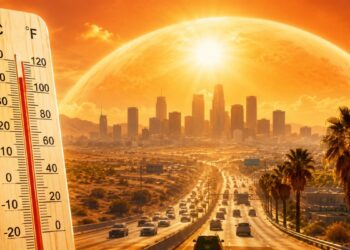 US Heatwave: अमेरिका पर मंडराया ‘हीट डोम’ का साया! 49 डिग्री पहुंचा पारा, 4 करोड़ लोगों पर संकट | us heatwave 2026 heat dome 49 degrees celsius 120f nws warning