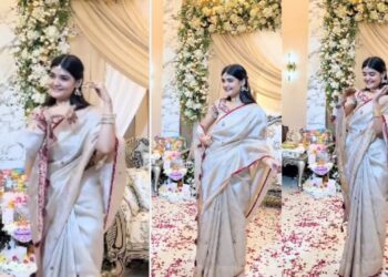 होने वाले पति के लिए लड़की ने किया रोमांटिक डांस, मुस्कान और एक्सप्रेशन ने लूटी महफिल