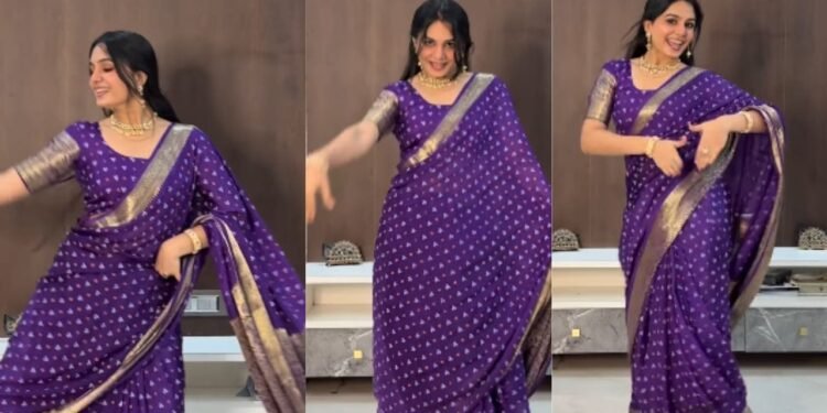 जबरदस्त एक्सप्रेशन और एनर्जी के साथ भाभी जी ने किया डांस, पंजाबी वेडिंग सॉन्ग पर मचाया धमाल