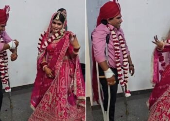दिव्यांग दूल्हे के लिए दुल्हन ने किया प्यारा डांस, दिल जीत रहा ये वायरल वीडियो