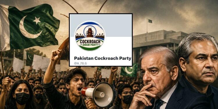 Cockroach Party Pakistan: अब पाकिस्कान में बनी ‘कॉकरोच पार्टी’, खौफ में शहबाज सरकार | pakistan cockroach party gen z protest shehbaz sharif government mohsin naqvi statement