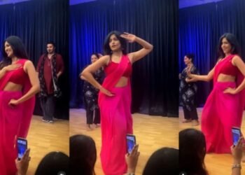 पिंक साड़ी में लड़की ने ‘झल्ला वल्लाह’ गाने पर किया शानदार डांस, एनर्जेटिक परफॉर्मेंस और दिलकश एक्सप्रेशंस ने मचाई धूम