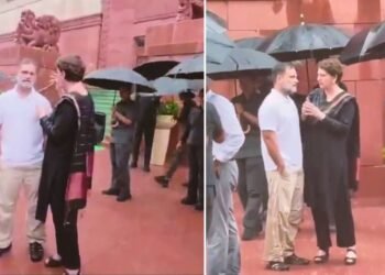 संसद में राहुल और प्रियंका का बारिश वाला अंदाज वायरल; सोशल मीडिया पर छिड़ी बहस, यूजर बोले- ‘दिखावा या सादगी?’