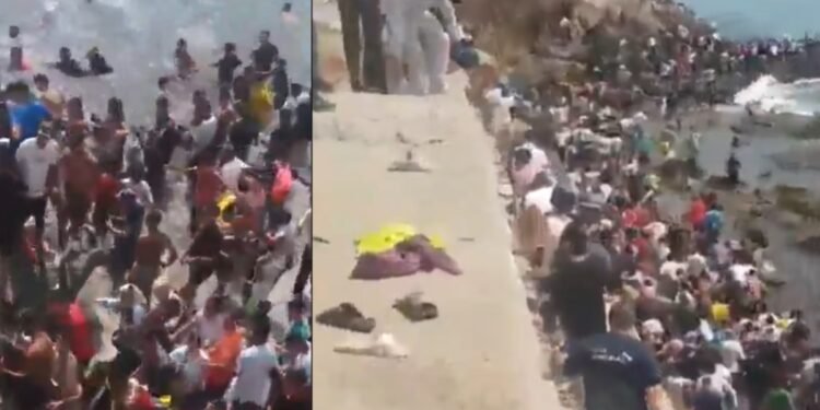 Spain Morocco Border: पानी के रास्ते यूरोप में घुसपैठ! मोरक्को से समुद्र पार कर स्पेन क्यों जा रहे हैं लोग? | spain Morocco border ceuta sea migration explained 18 dead news hindi
