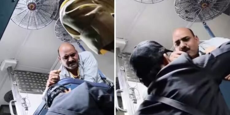 खाली सीट का हवाला देकर TTE से उलझा बंदा, यात्री की हरकत पर लोगों का गुस्सा