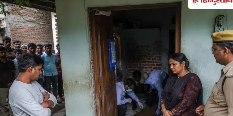 प्रेमिका ने पति के साथ मिलकर की प्रेमी की हत्या, घर में ही दफना दी लाश, बदबू आने पर हुआ खुलासा, Uttar-pradesh Hindi News