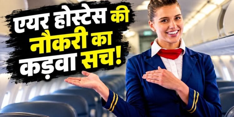 दिखती है ग्लैमरस लाइफ, पर छीन लेती है चैन…एयर होस्टेस की नौकरी का वो सच जो कोई नहीं बताता!