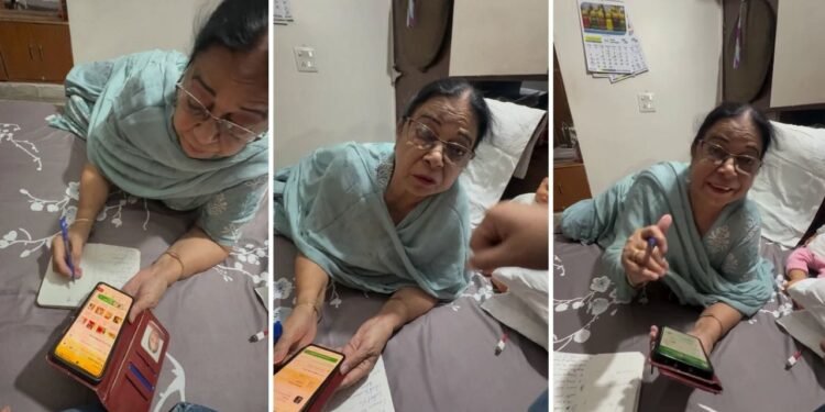 दादी ने सीखा ऑनलाइन सामान ऑर्डर करना, पोती के साथ का यह प्यारा वीडियो जीत रहा है सबका दिल