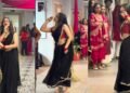 काली साड़ी में लड़की का धांसू डांस देख लोग हुए दीवाने, एक्सप्रेशन और एनर्जी देख इंटरनेट पर लोग हुए फिदा