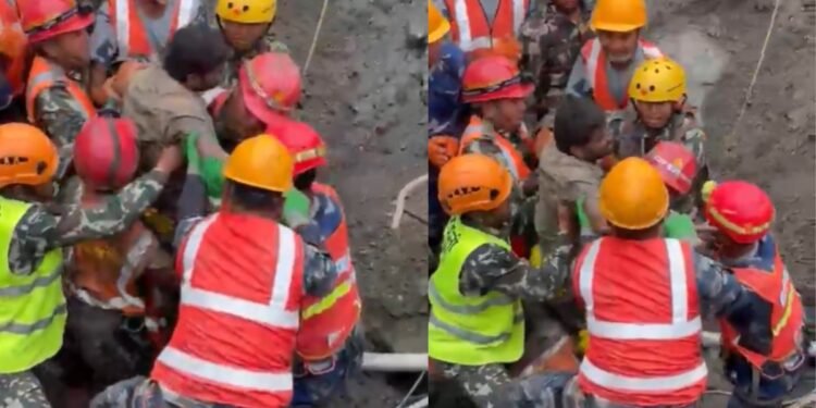 नेपाल आपदा का सबसे बड़ा चमत्कार! 9 दिन बाद सुरंग में दफन 2 जिंदगियों की ऐसे बची जान, 900 अभी भी लापता | nepal disaster trishuli hydropower tunnel rescue operation survivors missing workers