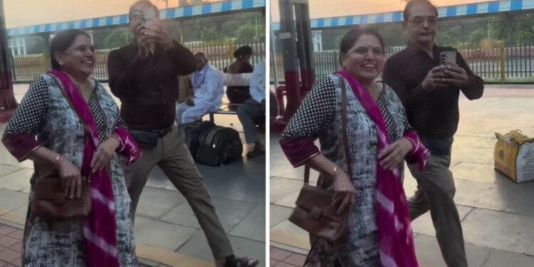 बेटी को ट्रेन से विदा करने पहुंचे मम्मी-पापा, पिता का ये क्यूट अंदाज देख पिघला इंटरनेट!