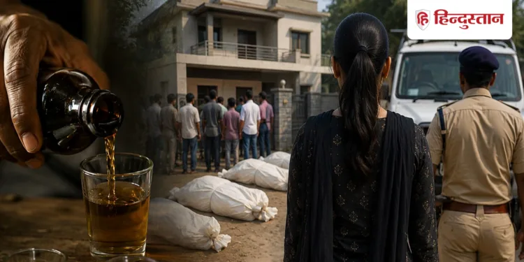 शराब में जहर दे 4 लोगों की हत्या में नया मोड़, महिला का अफेयर से इनकार; पुलिस पर मानहानि केस की चेतावनी, Bihar Hindi News