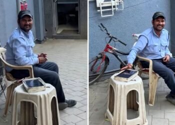 अजनबी शहर, पहला दोस्त; पुणे के सिक्योरिटी गार्ड भैया की कहानी ने जीता इंटरनेट का दिल