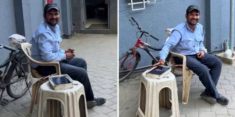 अजनबी शहर, पहला दोस्त; पुणे के सिक्योरिटी गार्ड भैया की कहानी ने जीता इंटरनेट का दिल