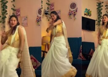 दीदी के डांस में दिखा गजब का कॉन्फिडेंस, साड़ी में लगाए ऐसे ठुमके तो देखते रह गए लोग