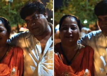 कैमरे पर ’12वीं पास’ कहकर पति ने किया शर्मिंदा, मुस्कुराकर सह गई पत्नी; वीडियो देख रो पड़ा इंटरनेट