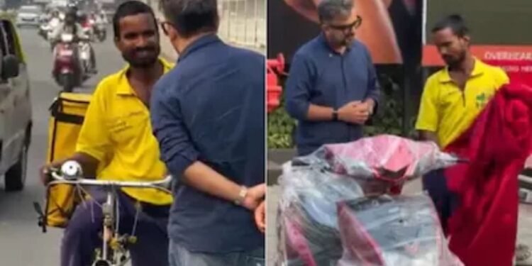 सुजीत की मेहनत को मिला खास तोहफा! नई स्कूटी देखकर भावुक हुए Blinkit डिलीवरी बॉय