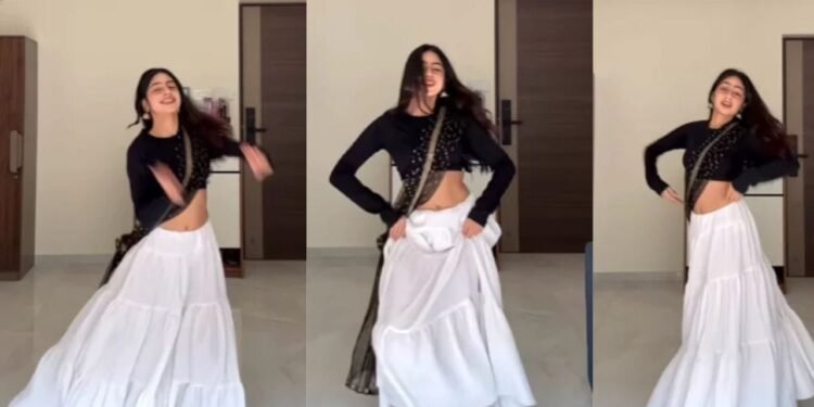 घाघरे में लड़की की मनमोहक अदाएं देख लोग हुए हैरान, शानदार स्टेप्स और एक्सप्रेशन ने जीता सबका दिल