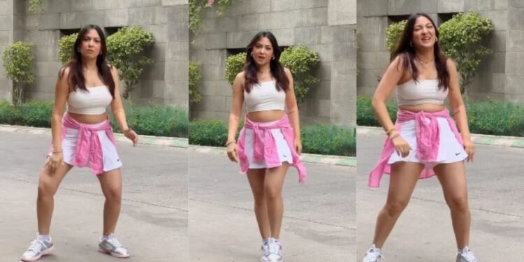 Desi Look पर लड़की ने दिखाया अपना डांसिंग टैलेंट, एक्सप्रेशन ने लूट ली महफिल