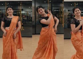 खूबसूरत साड़ी, कमाल के ठुमके और शानदार एक्सप्रेशंस, स्टेप्स से लेकर चेहरे के एक्सप्रेशंस तक सब कुछ है खास