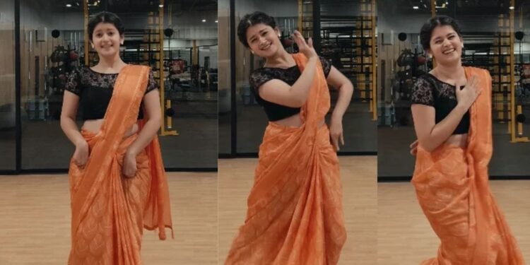 खूबसूरत साड़ी, कमाल के ठुमके और शानदार एक्सप्रेशंस, स्टेप्स से लेकर चेहरे के एक्सप्रेशंस तक सब कुछ है खास