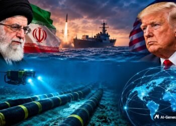 Iran-US War:ईरान ने बनाया खाड़ी देशों का इंटरनेट ठप करने का प्लान! समंदर के नीचे बिछी केबल्स पर हमले की तैयारी | Iran Gulf Undersea internet Cables Threat attack plan trump epic fury US War Explainer