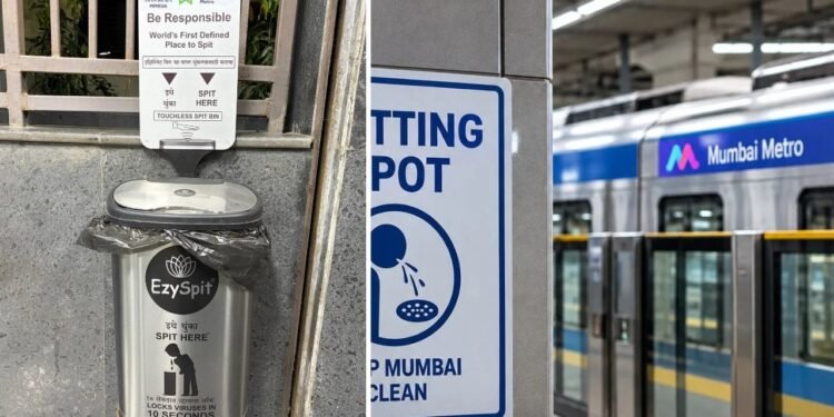 ‘सिविक सेंस का जनाजा निकल गया…’ Mumbai Metro के ‘टचलेस थूकदान’ को लेकर क्यों मचा है बवाल?