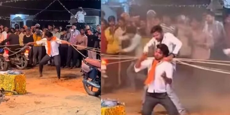 दो बाइकों से बंधा युवक, फिर गले में फंसा फंदा…भीड़ के सामने ताकत दिखाना पड़ा भारी